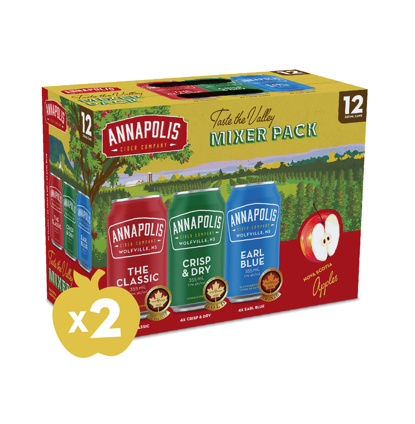 Taste the Valley Mixer Pack (24 cans)