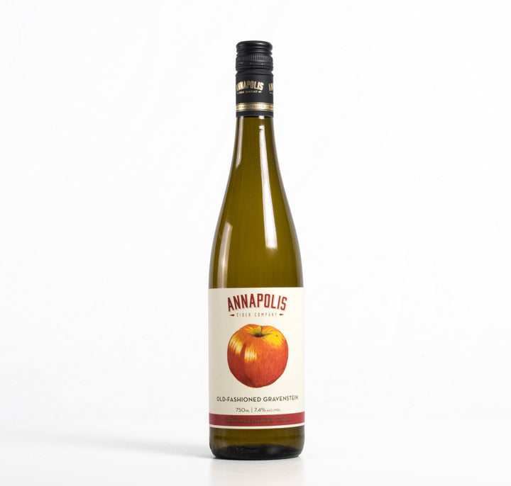 Bottle of Old-Fashioned Gravenstein cider